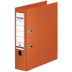 Ordner falken chromocolor a4 80 mm karton, pp (polypropeen) oranje 2-rings