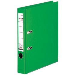 Ordner falken chromocolor a4 50 mm karton, pp (polypropeen) lichtgroen 1 stuk