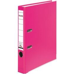 Ordner falken pp-color a4 karton, pp (polypropeen) roze 2-rings 1 stuk