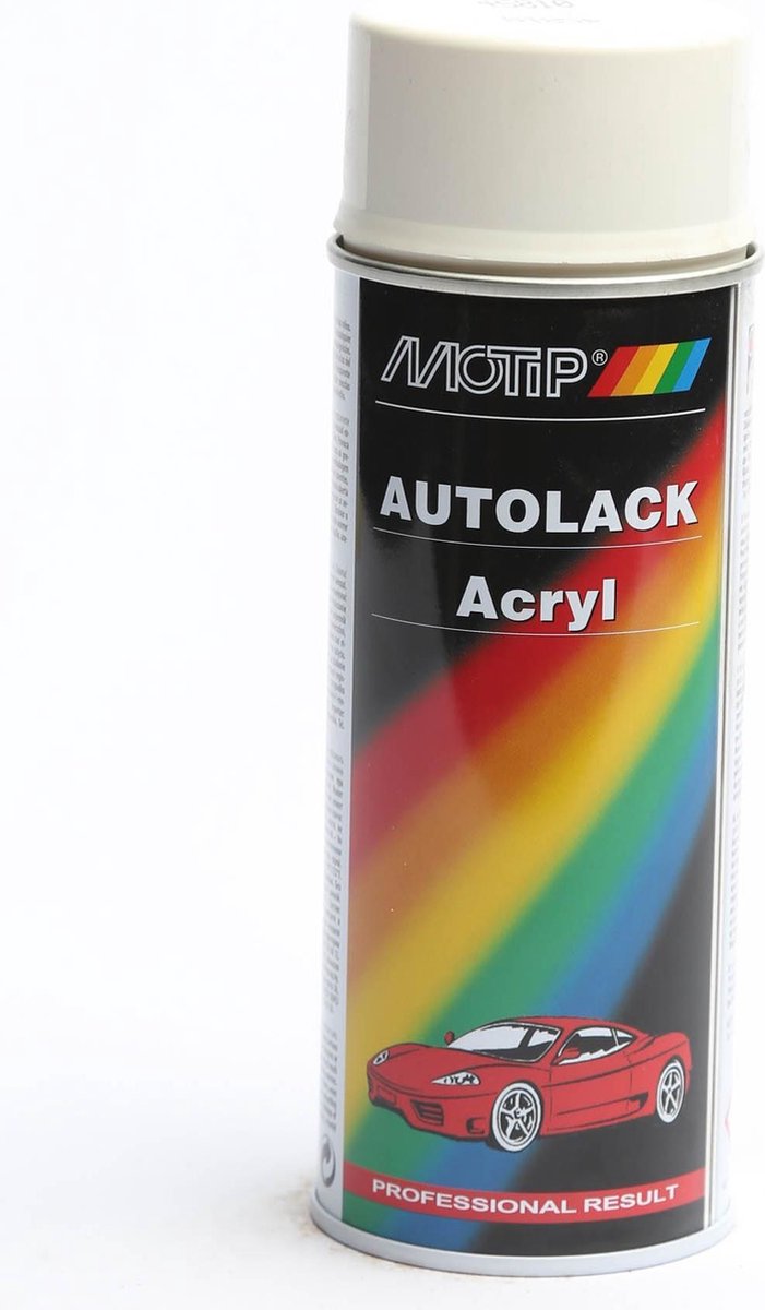 Afbeelding laden in galerijviewer, Motip 45810 - autolak spuitbus - wit - 400ml
