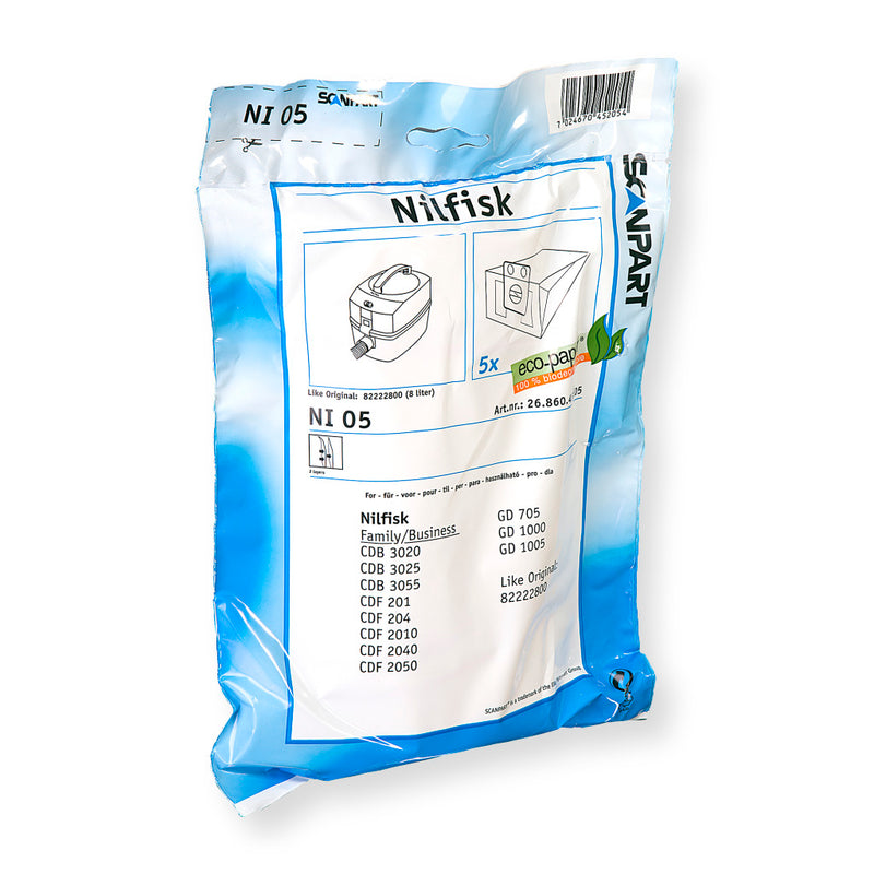 Afbeelding laden in galerijviewer, Scanpart Scanpart Stofzak Nilfisk Gd1000 8ltr.
