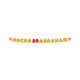 Paperdreams letter banner - abraham 50 17x250cm