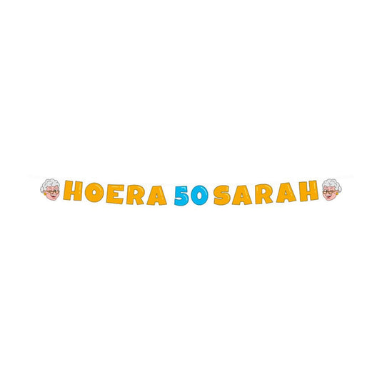 Paperdreams letter banner - sarah 50 17x250cm
