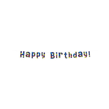 Paperdreams letter banner - happy birthday 17x250cm