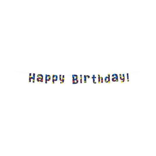 Paperdreams letter banner - happy birthday 17x250cm