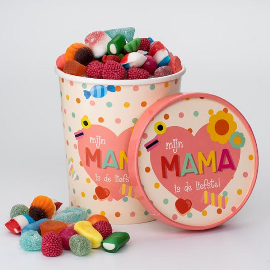 Paperdreams snoepbeker ã˜12x14cm - mama