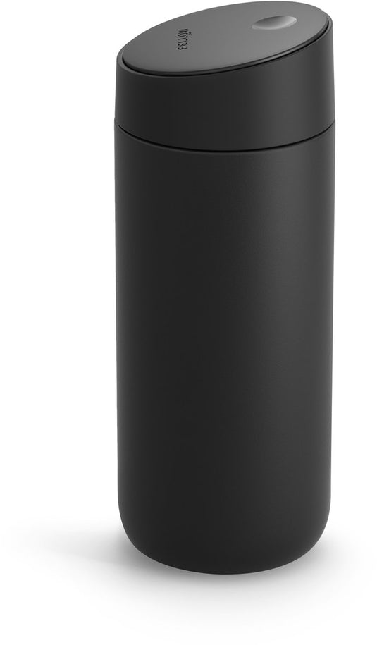 Fellow - drinkbeker - drinkfles - met schuifdop - carter slide mug - zwart - cadeau - 475ml