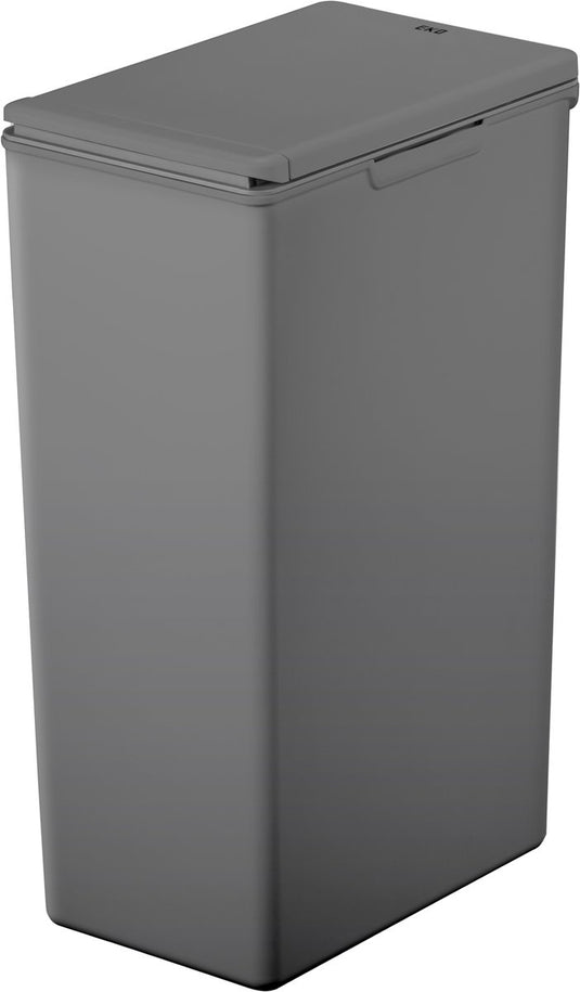 Eko - morandi touch 40 liter - plastic - grijs - prullenbak