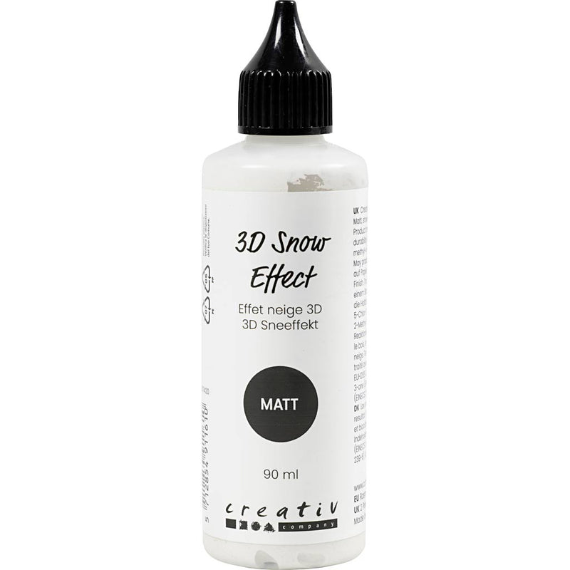 Afbeelding laden in galerijviewer, Https: www.cchobby.nl 3d-sneeuweffect-matt-wit-90-ml-1-fles
