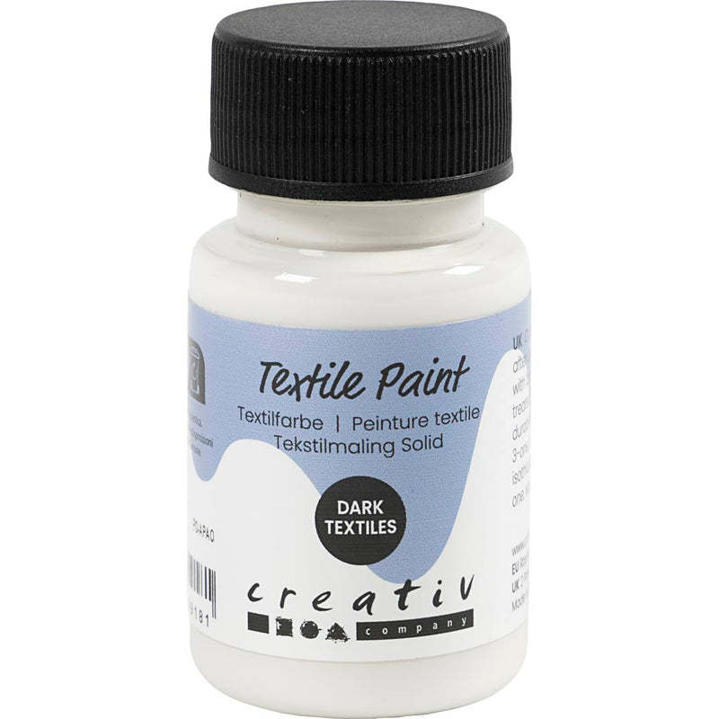 Afbeelding laden in galerijviewer, Https: www.cchobby.nl textielverf-dekkend-wit-50-ml-1-fles
