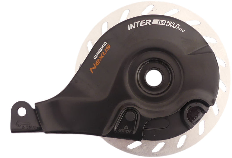 Afbeelding laden in galerijviewer, Shimano Rollerbrake achter Nexus BR-C3000-R 8,2mm 3 8 standaard remkracht zwart
