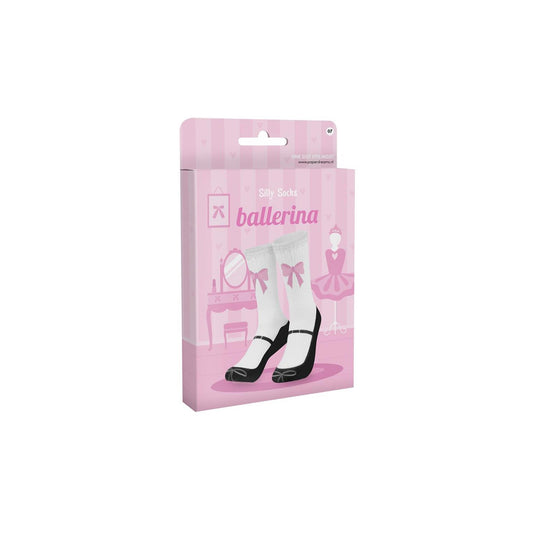 Paperdreams silly socks - ballerina - polyester