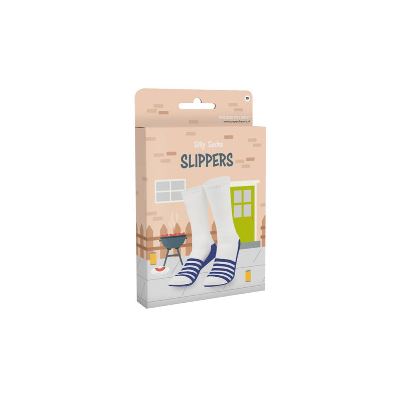 Afbeelding laden in galerijviewer, Paperdreams silly socks - slippers - polyester
