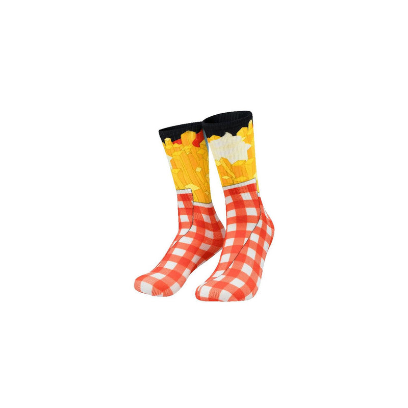 Afbeelding laden in galerijviewer, Paperdreams silly socks - french fries - polyester

