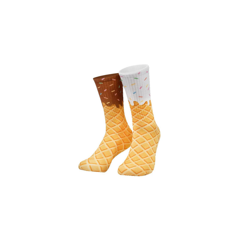 Afbeelding laden in galerijviewer, Paperdreams silly socks - ice cream - polyester
