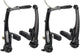 Tektro v-brake remset 857al v+a - zwart (bulkverpakking)