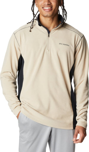 Columbia klamath range™ ii half zip fleecetrui - outdoortrui - fleece trui - heren - maat xl - bruin
