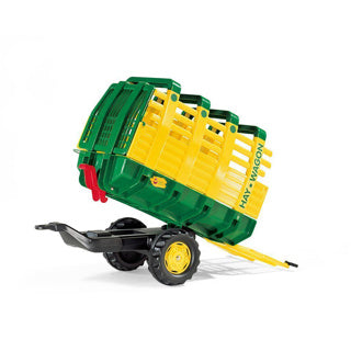 Afbeelding laden in galerijviewer, Rolly toys aanhanger hooiwagen
