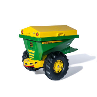 Afbeelding laden in galerijviewer, Rolly toys rollystreumax aanhangwagen john deere - groen
