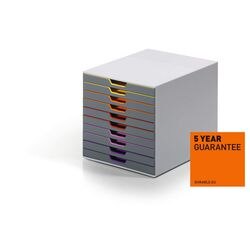 Durable ladekastje 761027 kunststof grijs