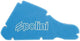 Polini vervangbaar luchtfilterelement air filter insert 2-ply blue black