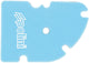 Polini vervangbaar luchtfilterelement air filter insert 2-ply blue black