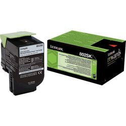 Tonercartridge lexmark lex80c2sce zwart