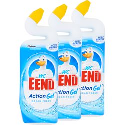 Toiletreiniger wc-eend extra geparfumeerd 3x750 ml