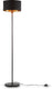 B.k.licht - vloerlamp - woonkamerlamp - industriële staande lamp - staanlamp - met e27 fitting - h: 141.5cm