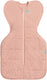 Love to dream ™ babyslaapzak swaddle up™ - inbakeren - baby 0-3 maanden - 3.5-6 kg - winter - 2.5 tog – rose pebble