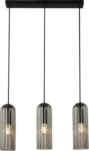 Nordlux miella-hanglamp-3-rail-e27-smoke glas