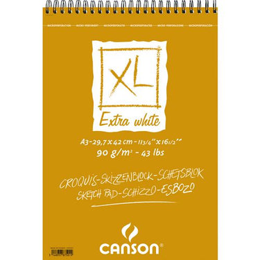 Canson spiraalblok 78501 a3 blanco wit
