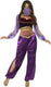 Smiffys kostuum -xs- arabian princess paars