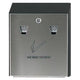 Wandasbak rubbermaid staal 39,6x27,4x8,9cm