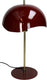 Hd collection tafellamp metaal rood 30x30x56cm
