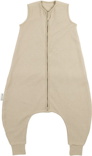 Meyco baby studio collection classic slaapoverall jumper - sand - 80cm - 1.0 tog
