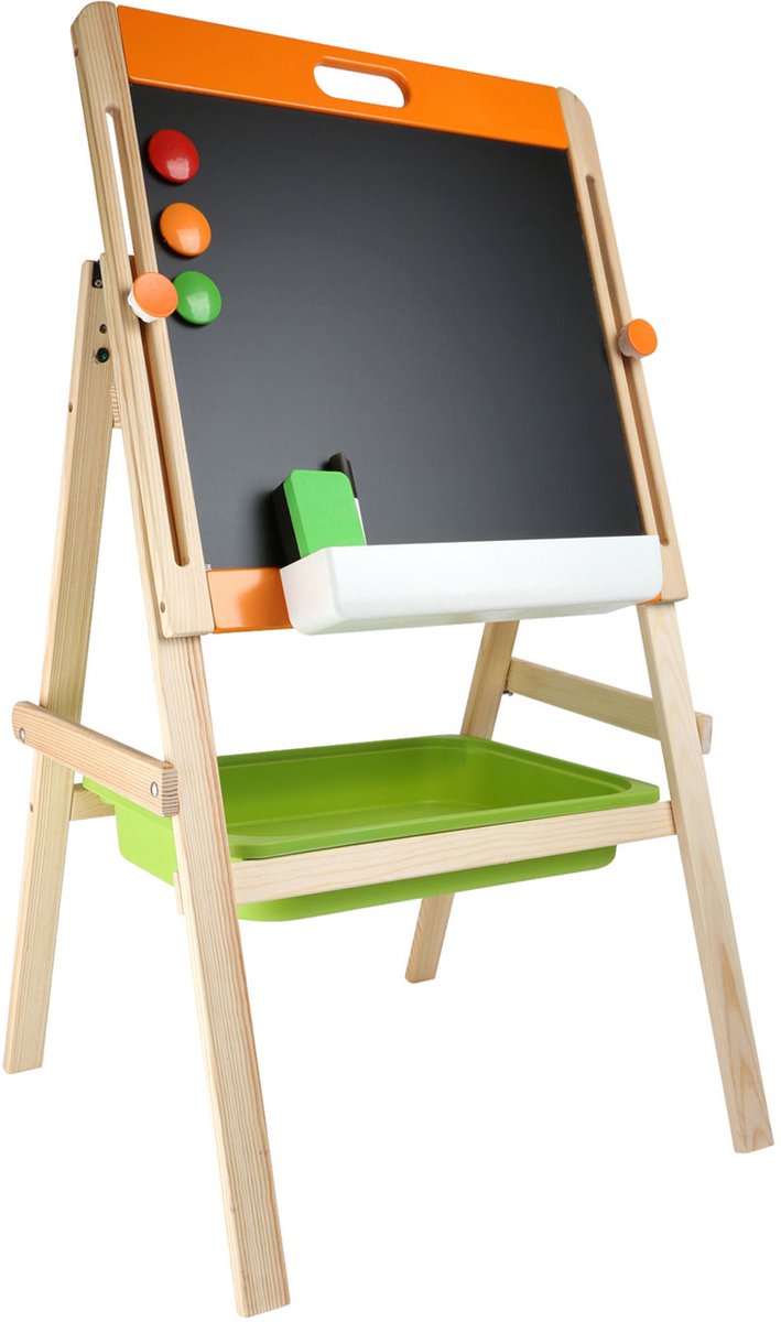 Afbeelding laden in galerijviewer, Small foot - houten krijt- en magneetbord, 7dlg.

