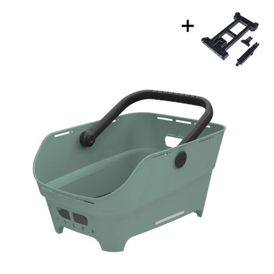 Basil mand cento neo groen | mik | hendel | 21l