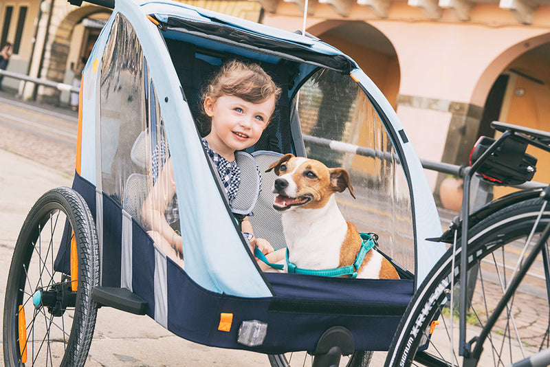 Afbeelding laden in galerijviewer, Bellelli kinder fietskar 2 in 1 trailblazer
