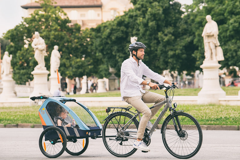 Afbeelding laden in galerijviewer, Bellelli kinder fietskar 2 in 1 trailblazer
