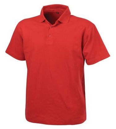 Dassy polo shirt leon katoen rood m