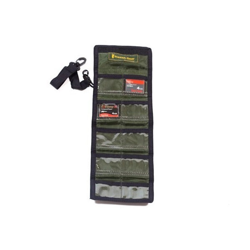 Afbeelding laden in galerijviewer, Stealth gear compact flash card opbergtas groen
