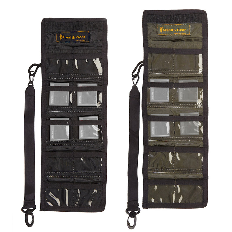 Afbeelding laden in galerijviewer, Stealth gear compact flash card opbergtas charcoal
