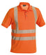Dassy hogezichtbaarheid polo brandon oranje l