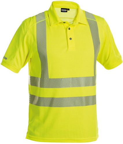 Dassy hogezichtbaarheid polo brandon geel xl