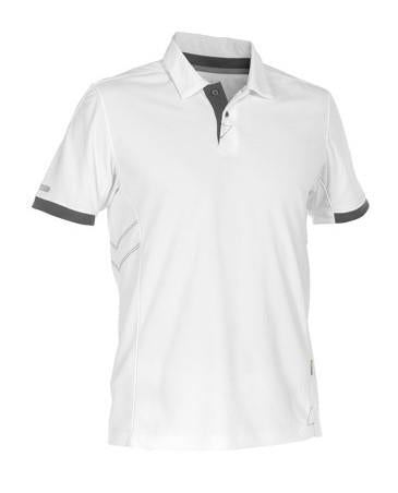 Dassy polo traxion wit grijs xl