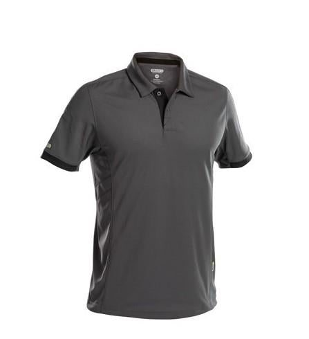 Dassy polo traxion grijs zwart xs