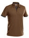 Dassy polo traxion bruin grijs 4xl