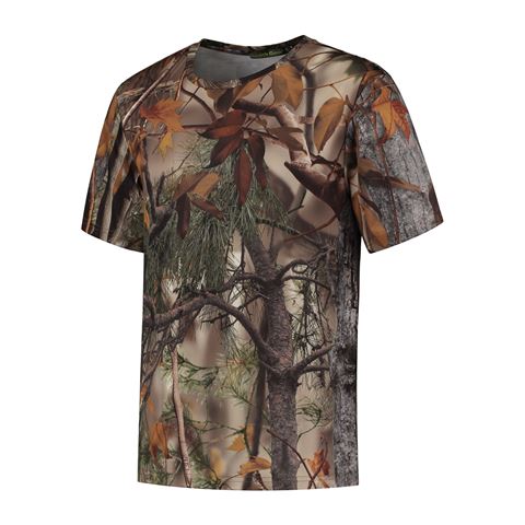 Afbeelding laden in galerijviewer, Stealth gear t-shirt korte mouw camo bosprint maat l
