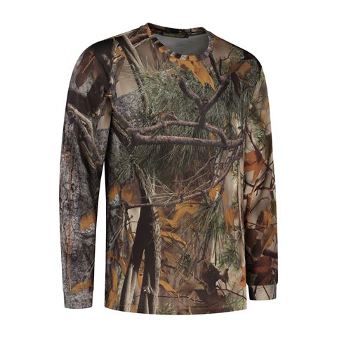 Afbeelding laden in galerijviewer, Stealth gear t-shirt lange mouw camo bosprint maat xl
